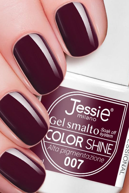 Gel smalto colore shine - Marrone Rubino Marrone Rubino