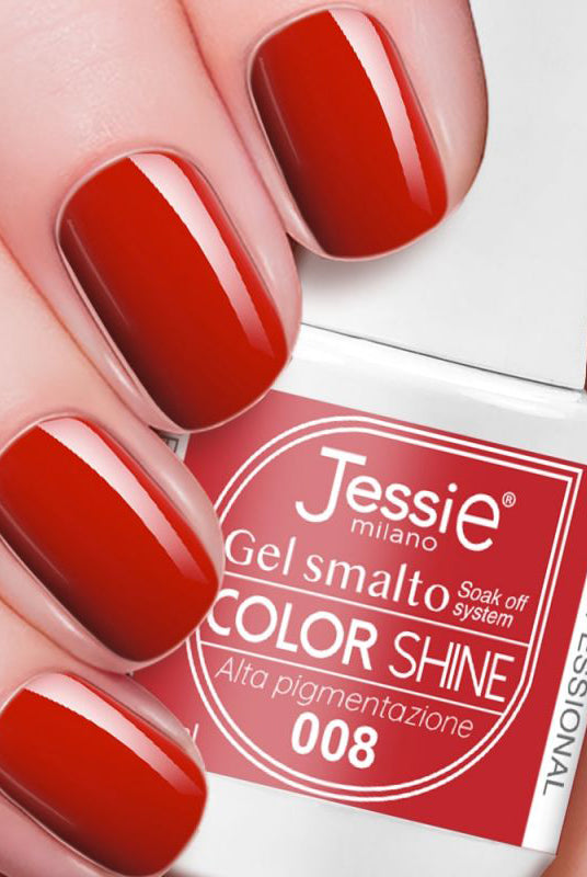 Gel smalto colore shine - Rosso Rosso