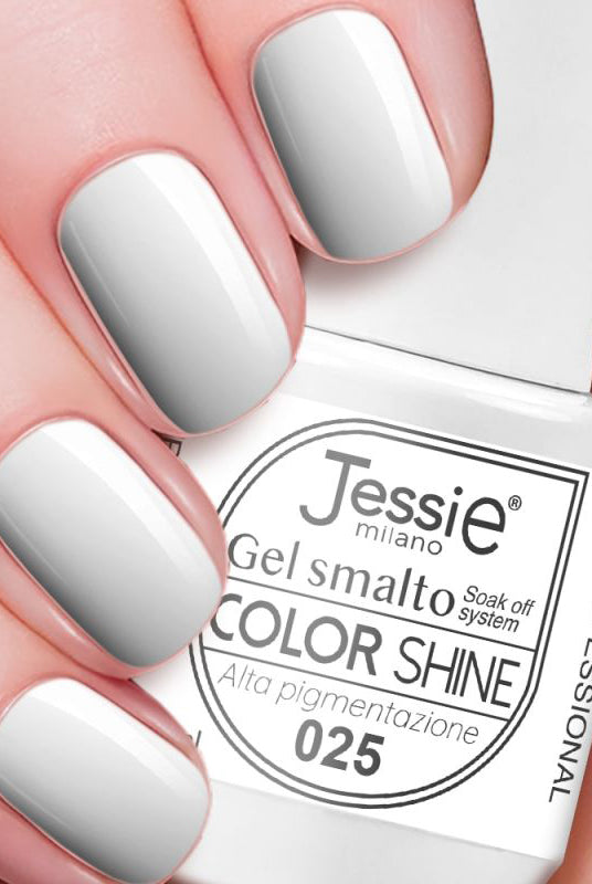 Gel smalto colore shine - Bianco