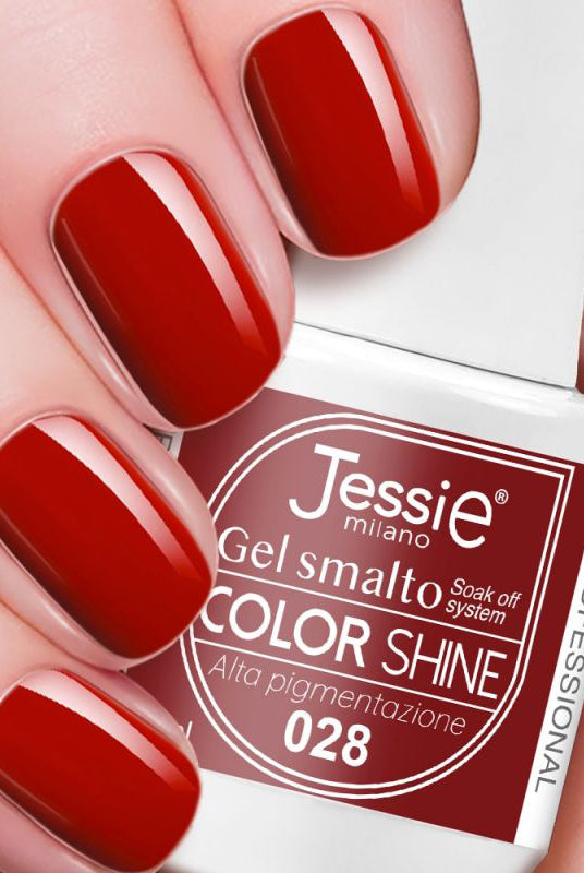 Gel smalto colore shine - Rosso Più Scuro Rosso Più Scuro