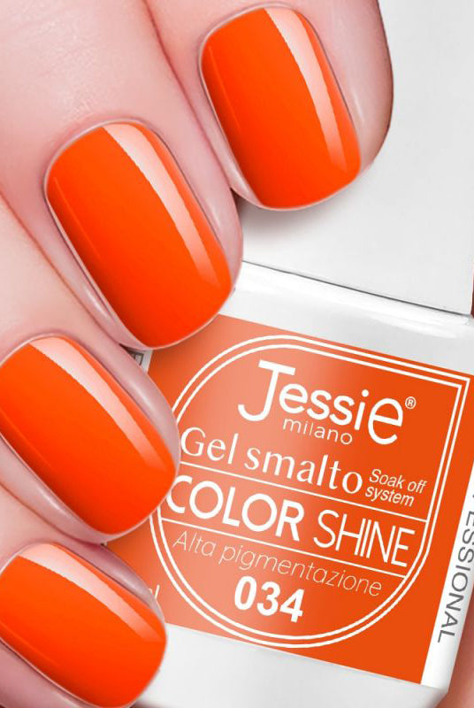 Gel smalto colore shine - Salmone Fluo Salmone Fluo
