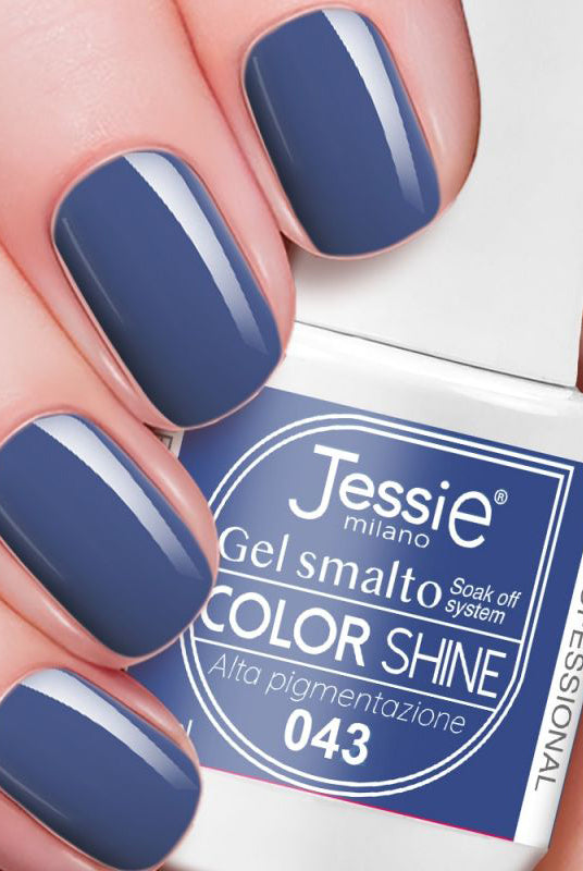 Gel smalto colore shine - Blu Ardesia Chiaro Blu Ardesia Chiaro