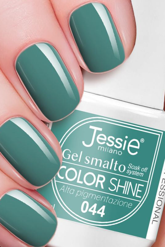 Gel smalto colore shine - Grigio-Verde Chiaro Grigio-Verde Chiaro