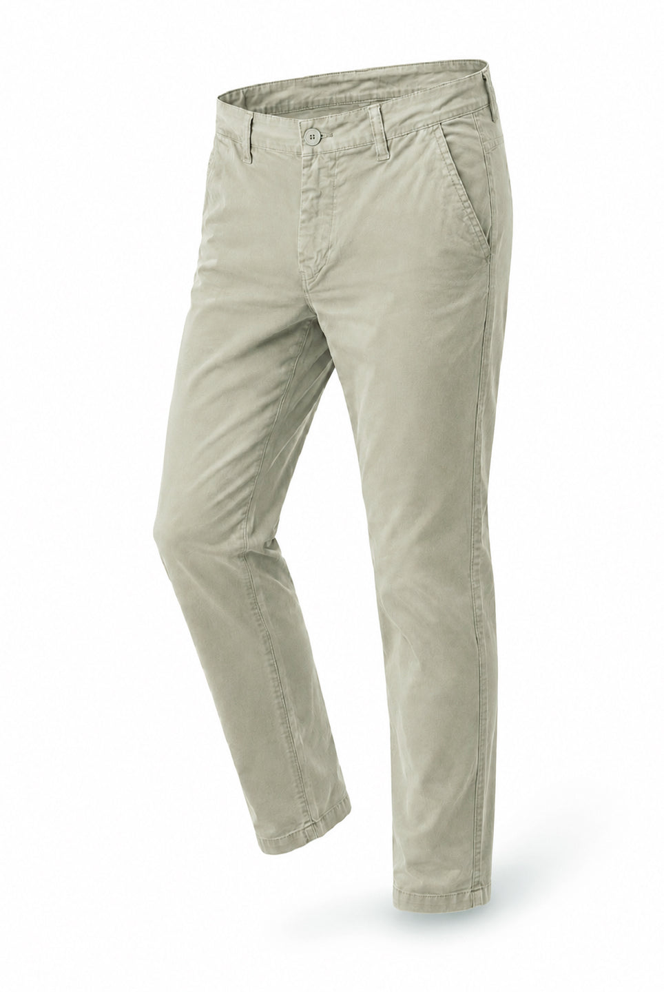 Pantaloni Chino Uomo in Cotone Elasticizzato Slim Fit 44-54 203 Arena