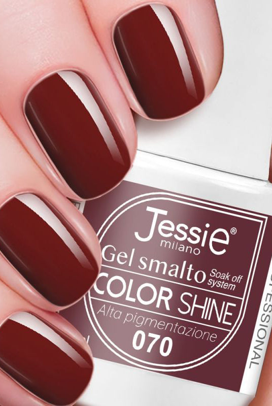 Gel smalto colore shine - Borgogna Borgogna