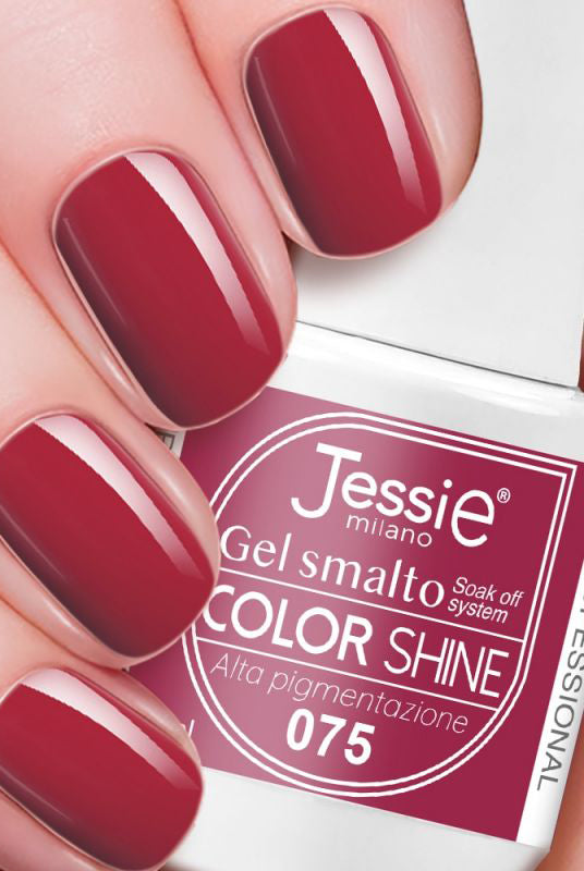 Gel smalto colore shine - Rosso Violaceo Rosso Violaceo