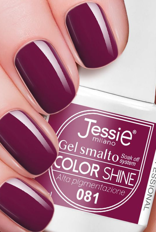 Gel smalto colore shine - Rosso Melanzana Rosso Melanzana