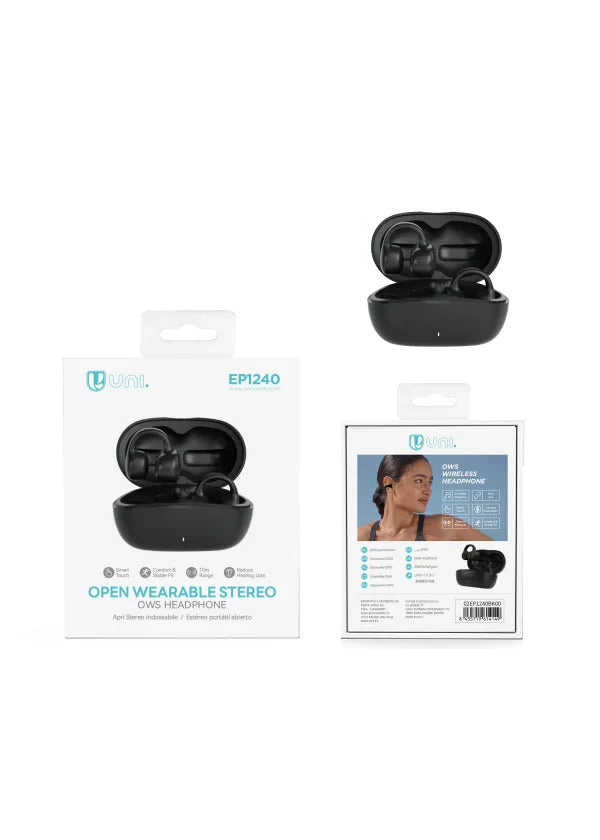 Auricolare Bluetooth UNI-Clip-on OWS CE