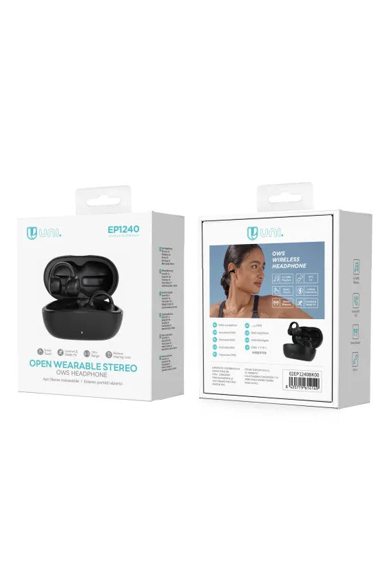 Auricolare Bluetooth UNI-Clip-on OWS CE