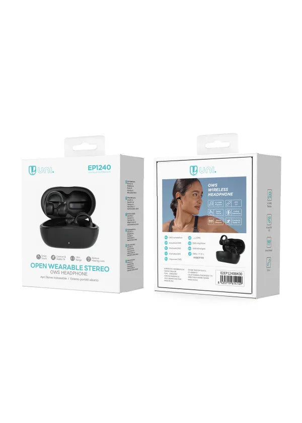 Auricolare Bluetooth UNI-Clip-on OWS CE