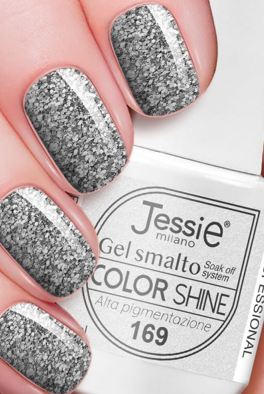 Gel smalto colore shine - Grigio Grigio