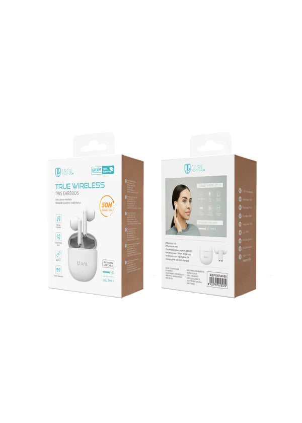 Auricolare Bluetooth UNI-TWS di tipo semi-in-ear