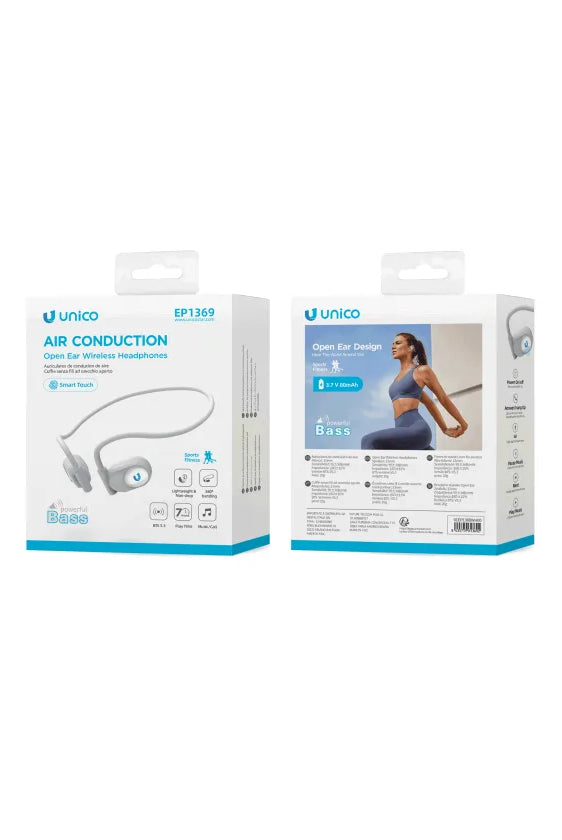 Auricolare Bluetooth da appendere al collo aperto