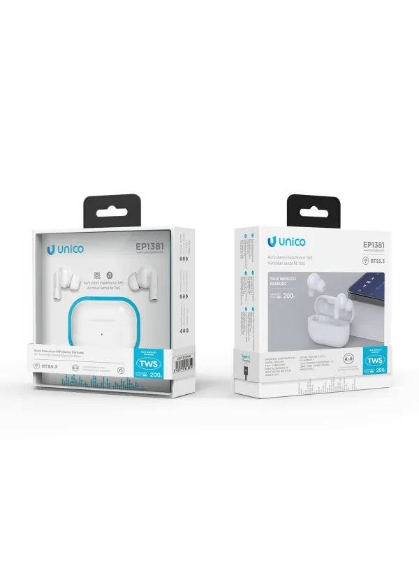 Auricolare Bluetooth TWS con cordino in-ear ES