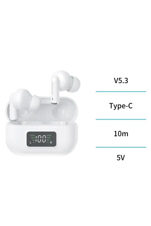 Versione con display digitale dell'auricolare Bluetooth TWS tipo in-ear