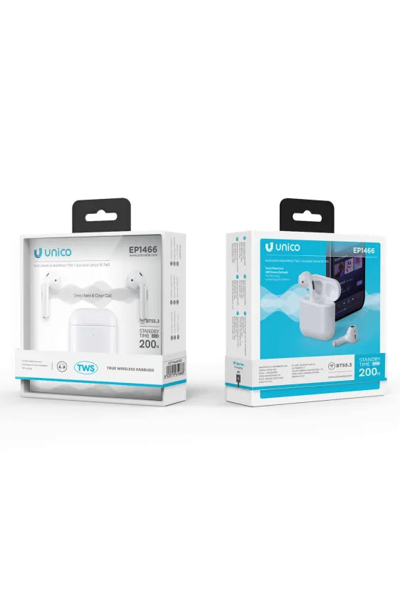 TWS Auricolare Bluetooth con cordino semi-in-ear ES