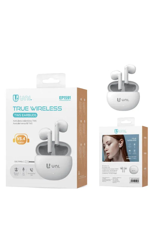 Auricolare Bluetooth TWS Pro Bianco