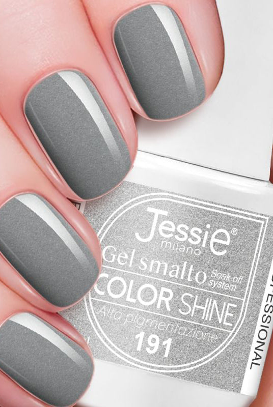 Gel smalto colore shine - Grigio Grigio