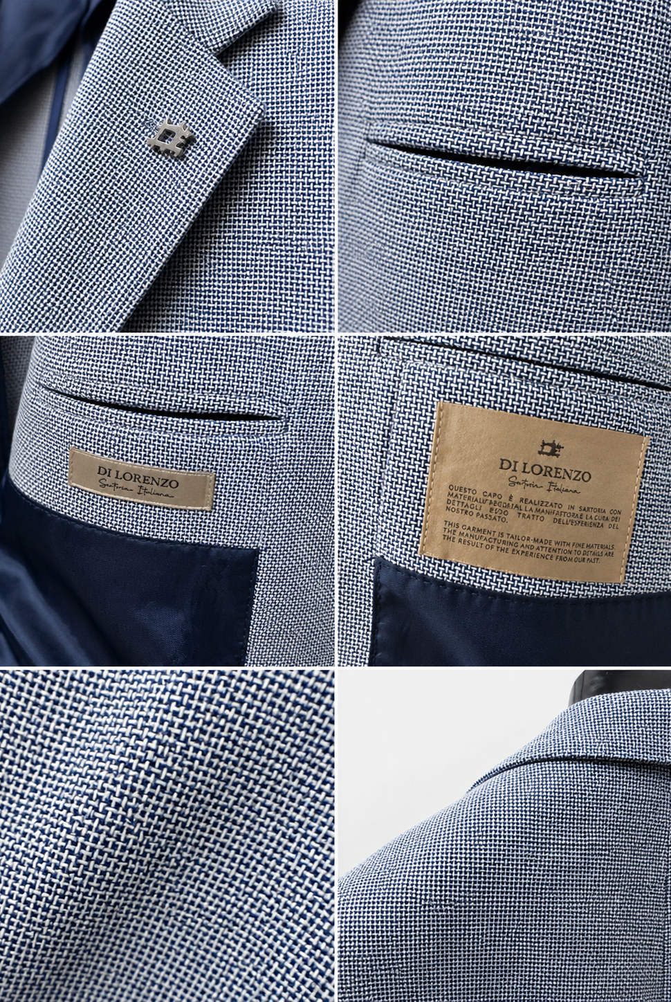 Giacca da Uomo Casual – Misto Cotone e Lino