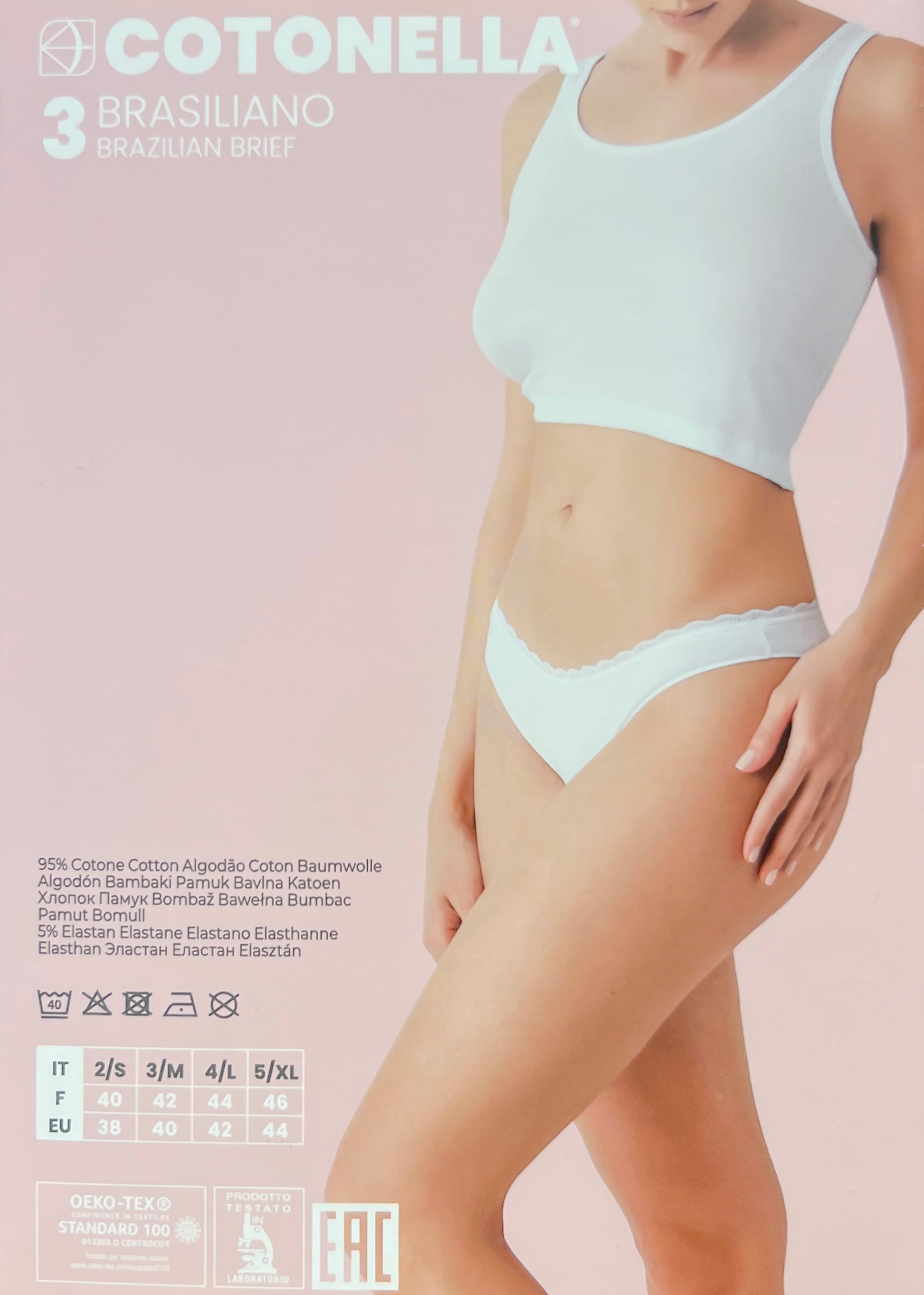 Cotonella 3 brasiliano essentials cotone bielastico