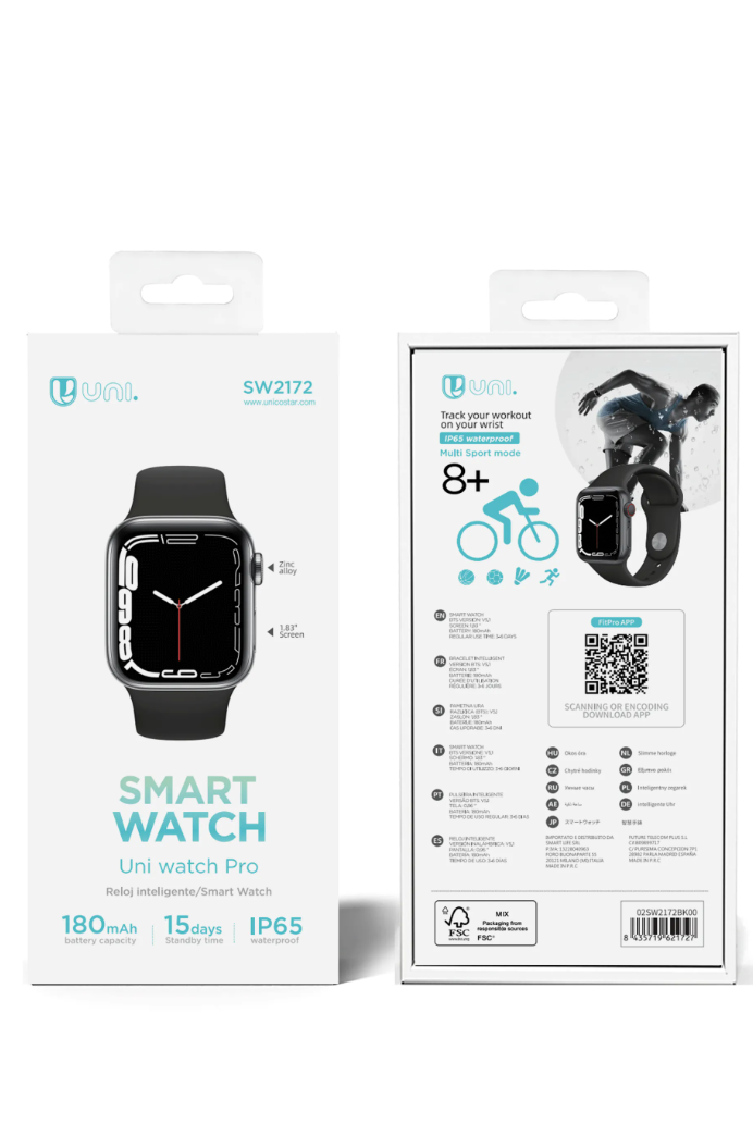 Orologio intelligente FitPro APP BT5.1 1,83 pollici CE ES