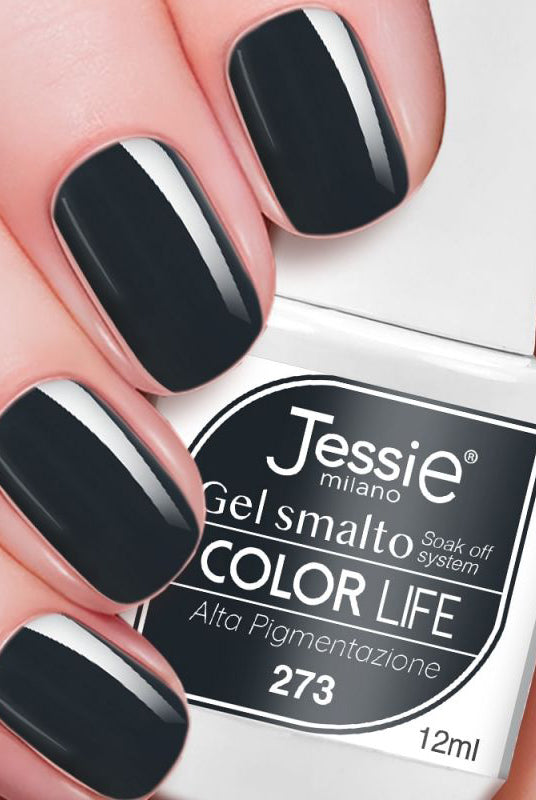 Gel smalto colore shine - Grigio Ardesia Scuro