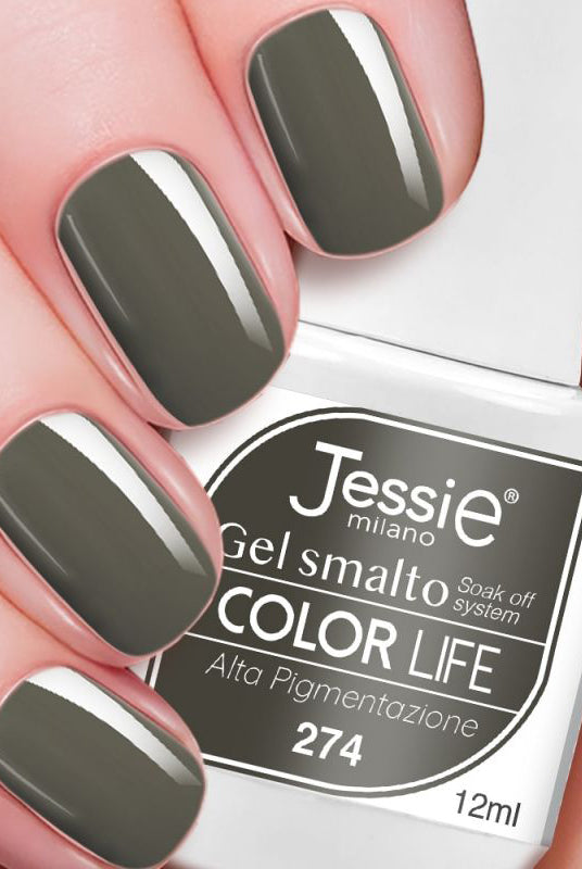 Gel smalto colore shine - Grigio Topo Grigio Topo