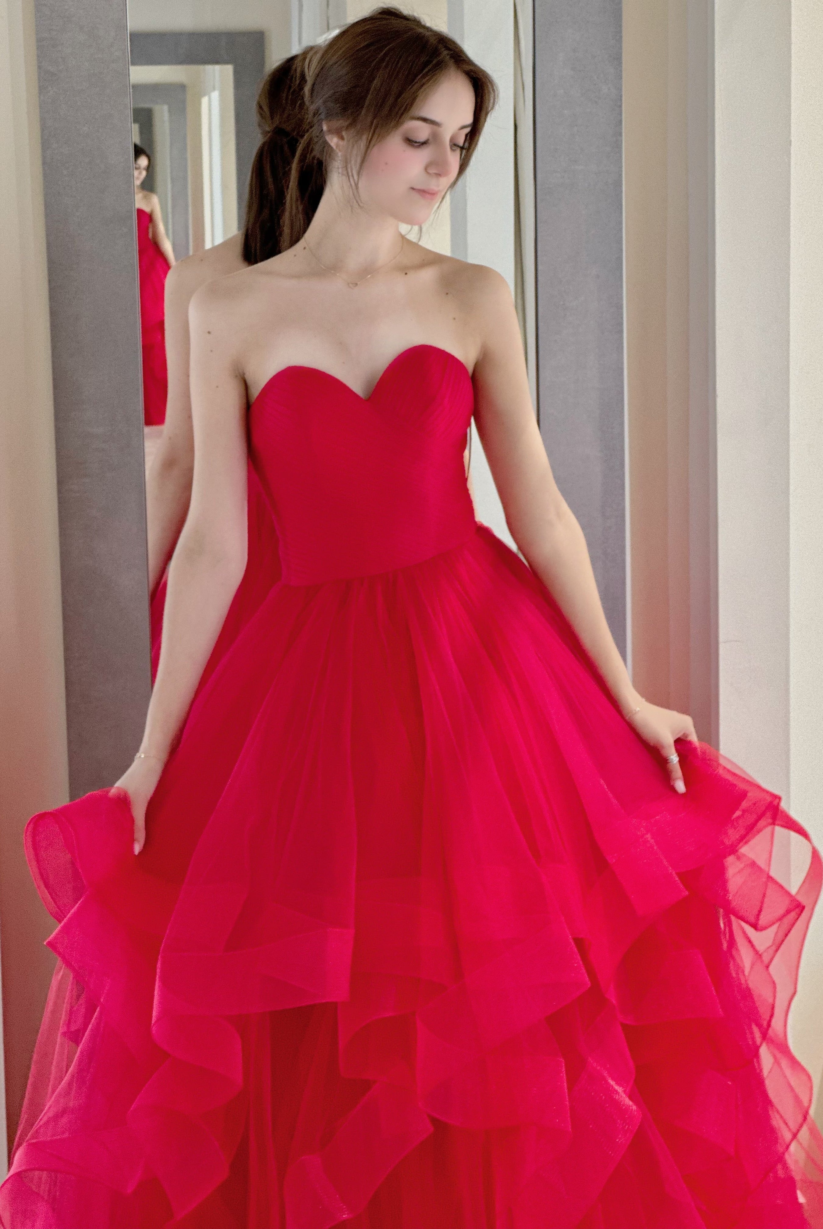Abito da sposa rosso