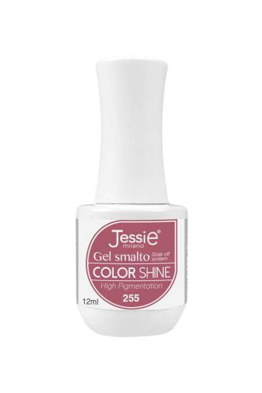 Gel smalto colore shine - Rosso Violaceo