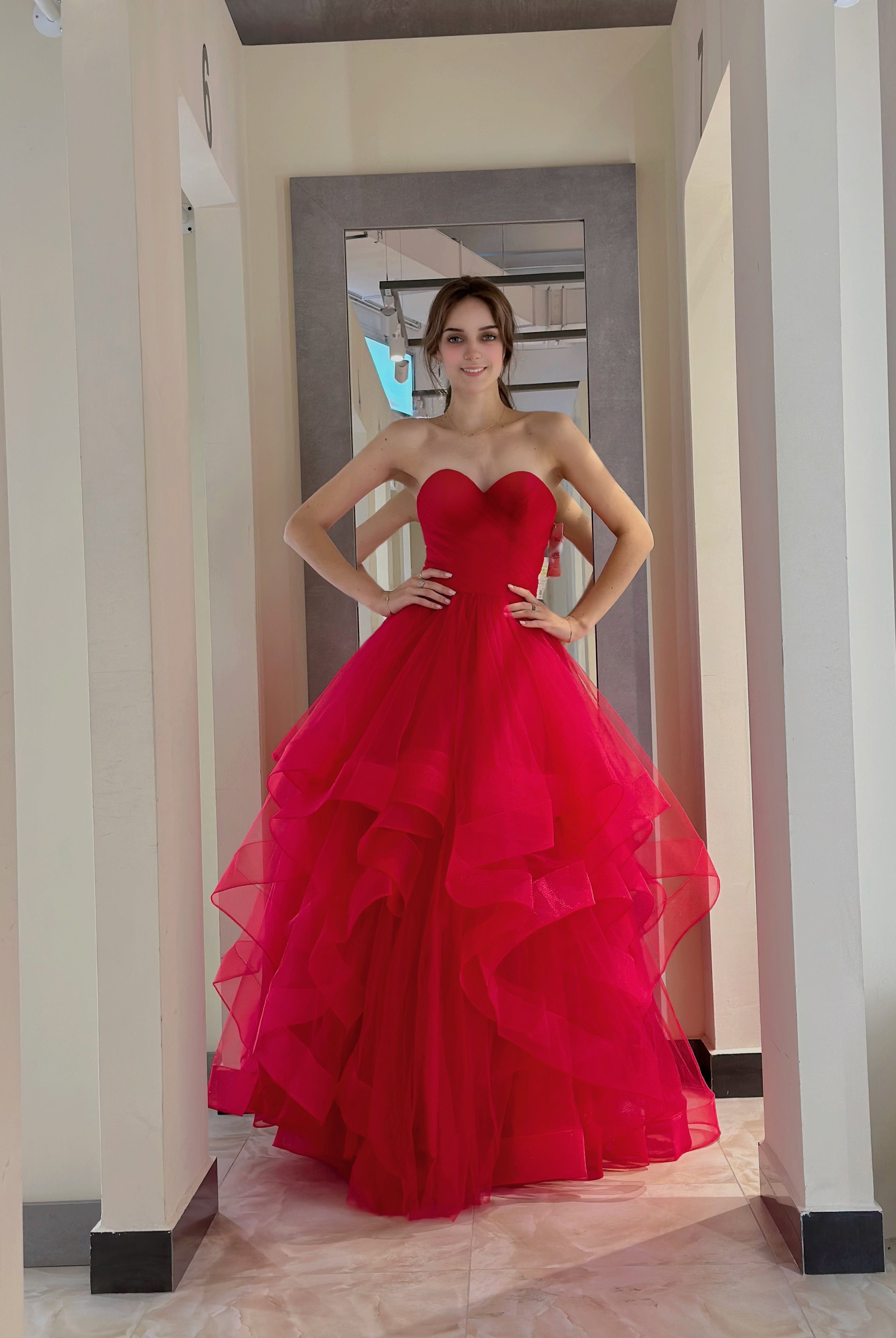 Abito da sposa rosso