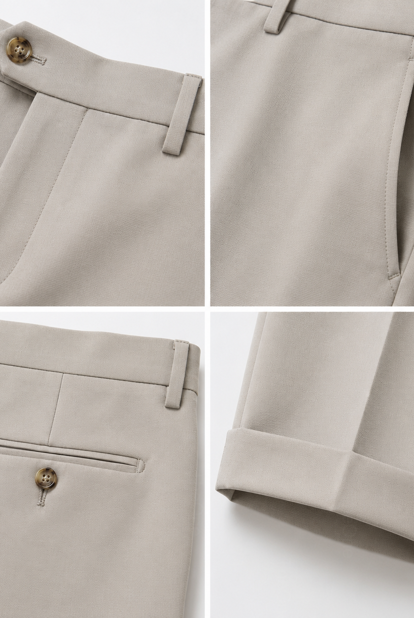 Abito Uomo Slim Fit Made in Italy 2 Pezzi – Tessuto Elasticizzato