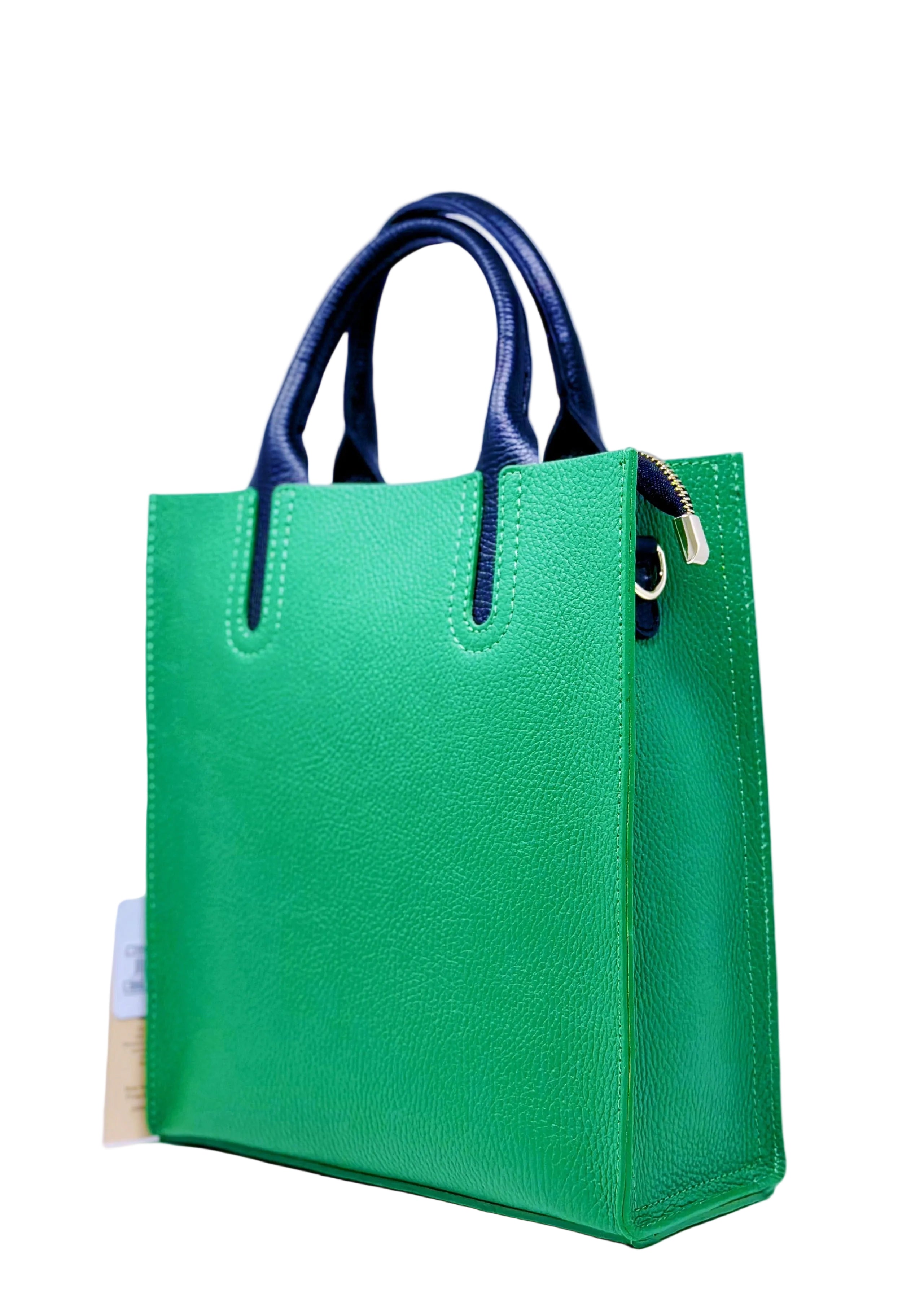 Borsa tote, borsa retrò, borsa monospalla in vera pelle, ventiquattrore verticale per pendolari(Juice)