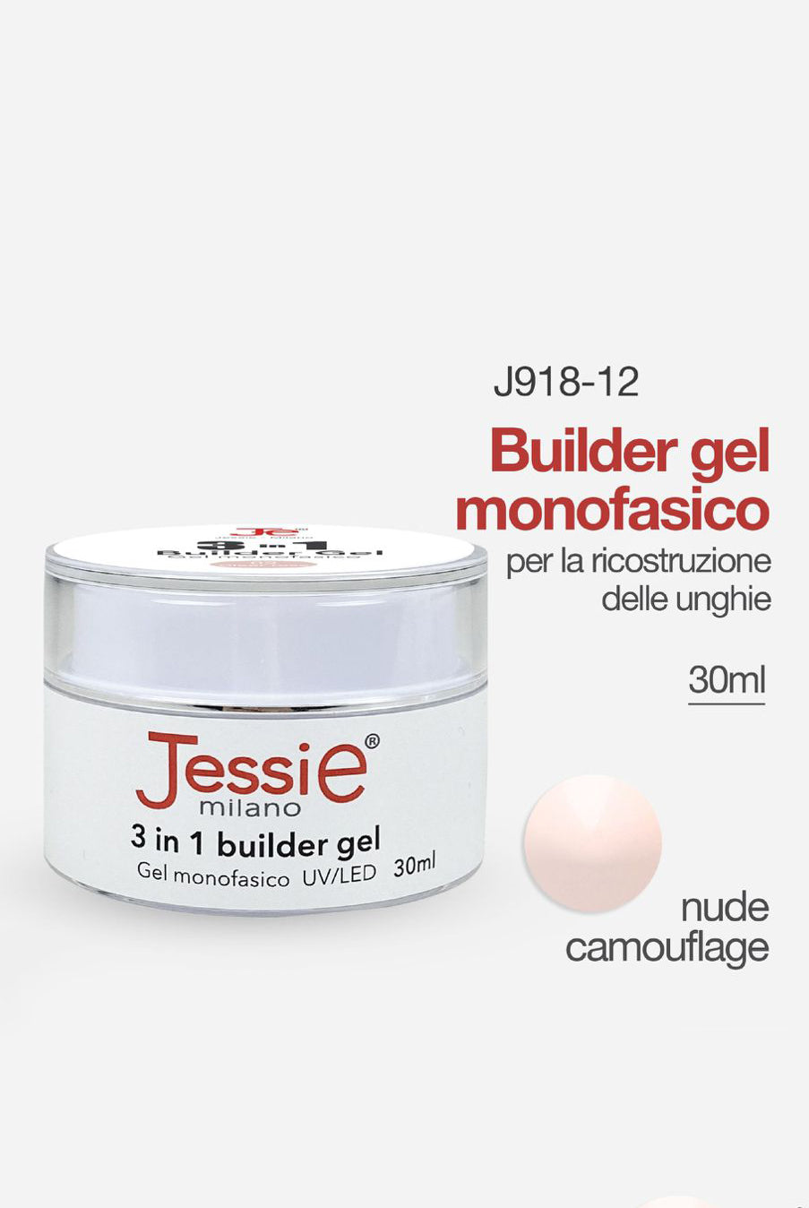 Gel costruttore - monofasico Nude Camouflage