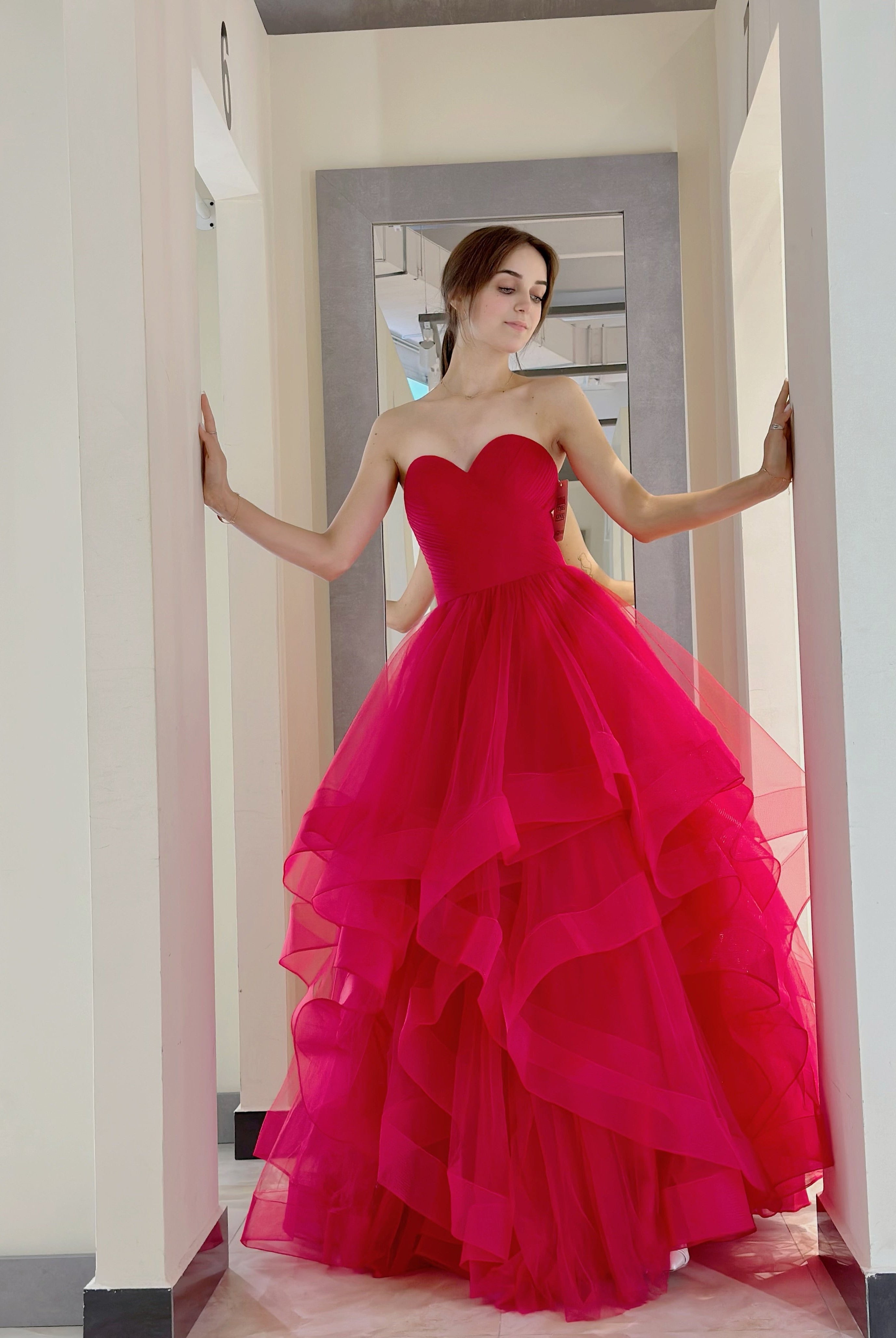 Abito da sposa rosso