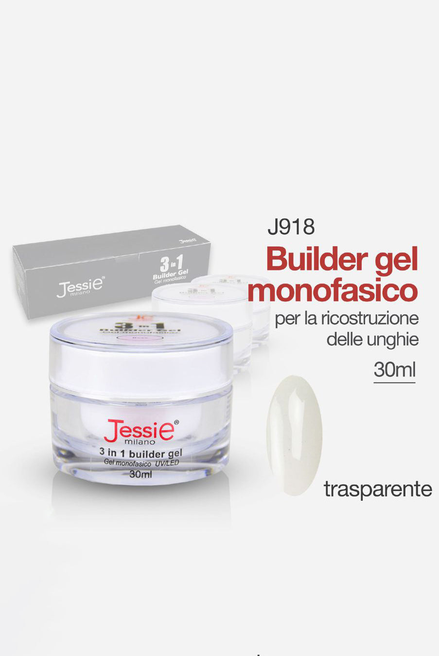 Gel costruttore - monofasico Trasparente