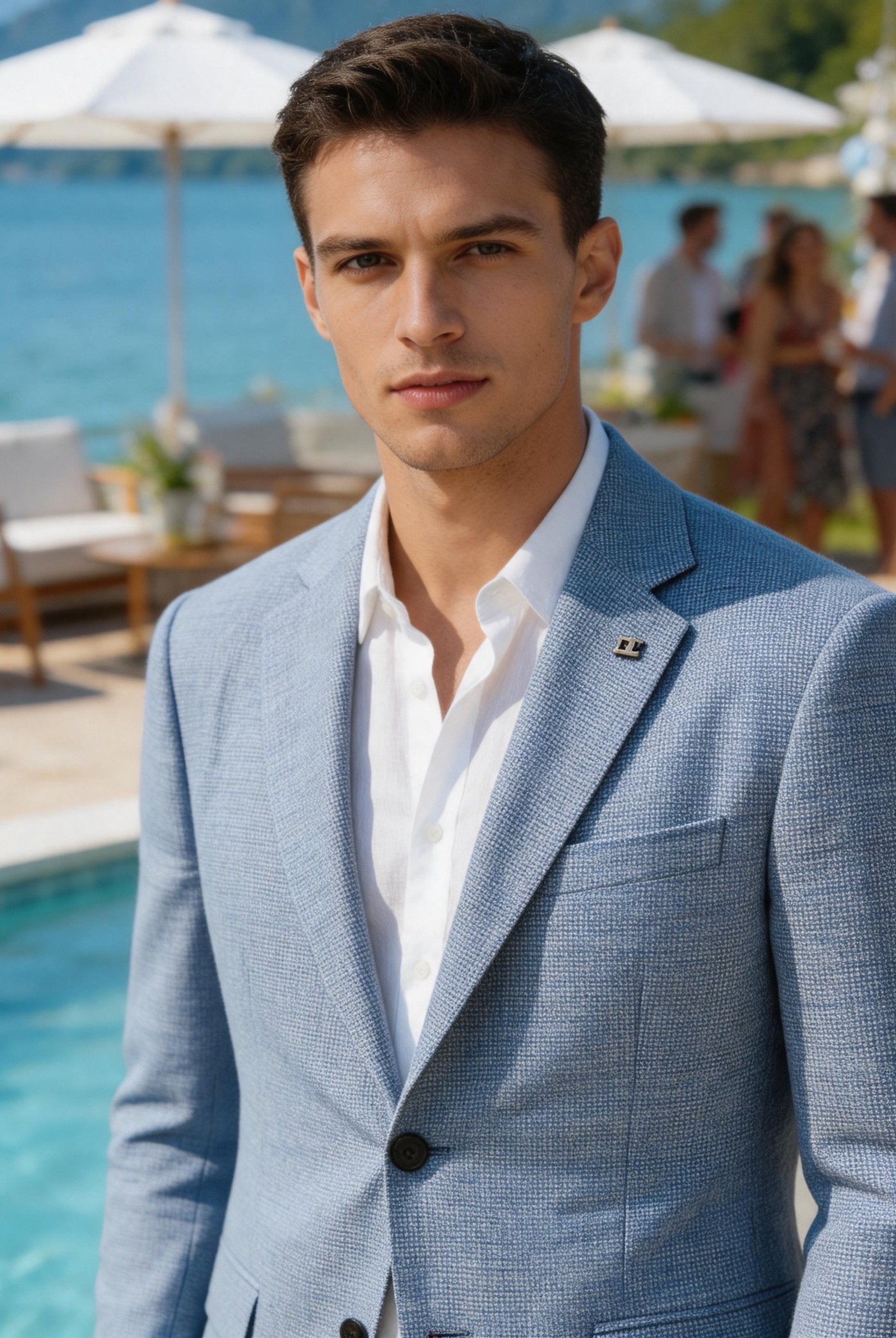 Giacca da Uomo Casual – Misto Cotone e Lino