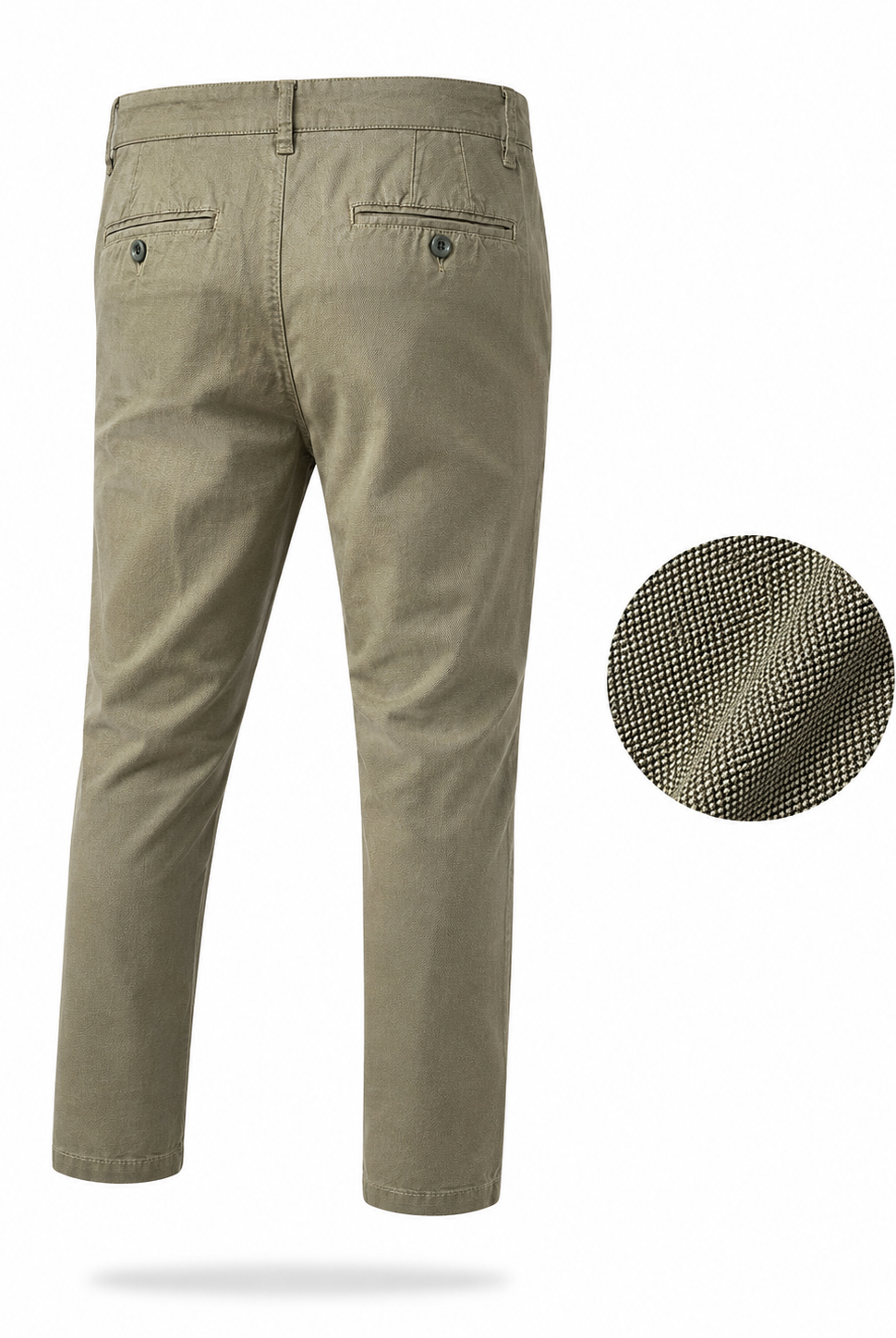 Pantaloni Chino Uomo Eleganti Casual Slim Fit