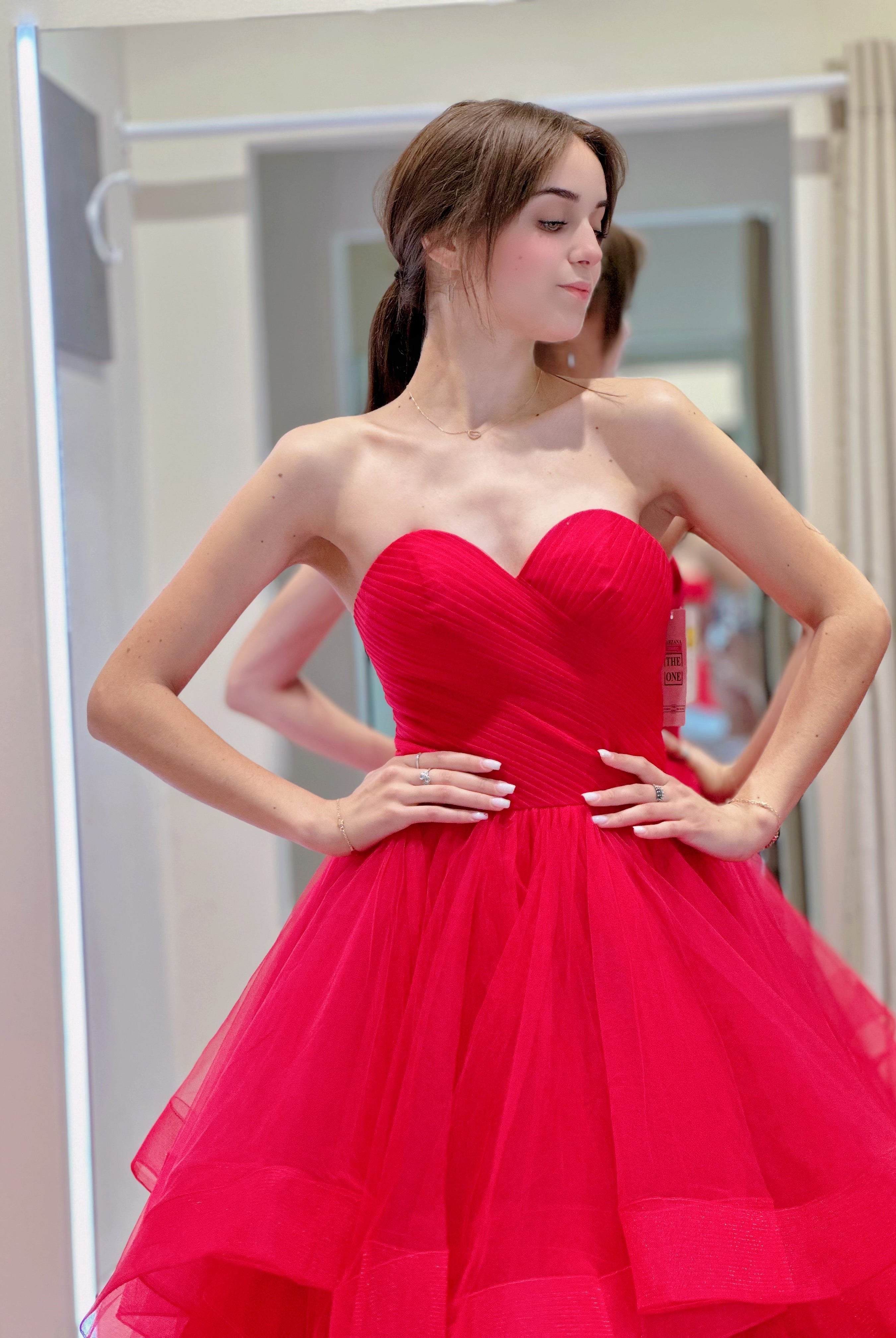 Abito da sposa rosso