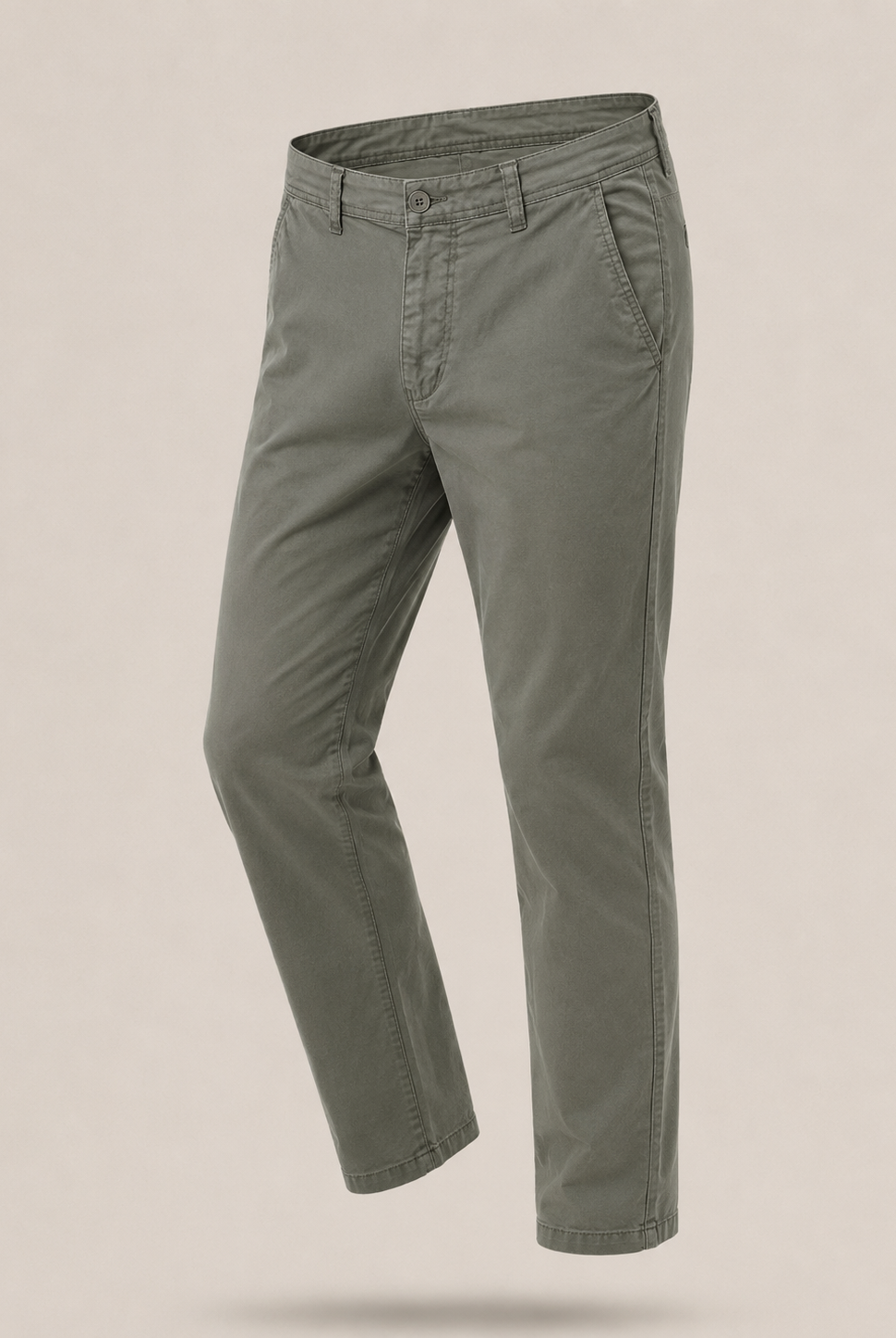 Pantaloni Chino Uomo in Cotone Elasticizzato Slim Fit 44-54 203