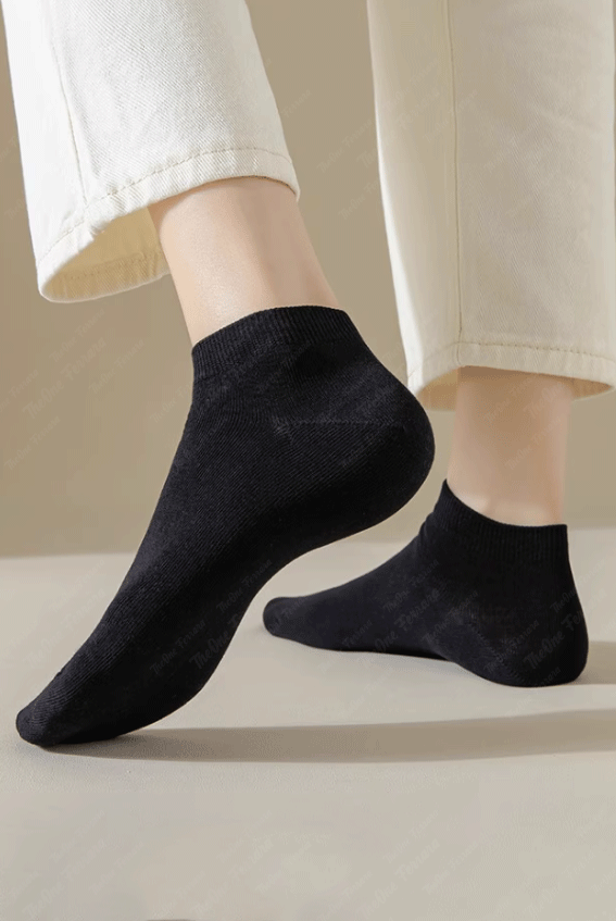 Calze Sneaker Donna ESSENZA – Confezione da 3 Paia, Cotone, Taglia EUR 35-38