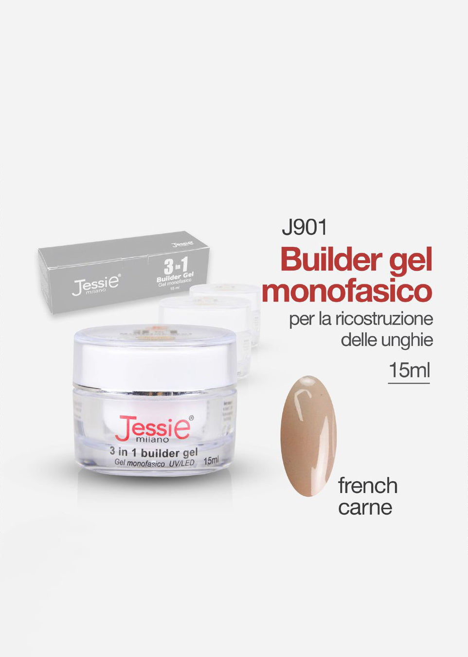 Gel costruttore - monofasico French Carne