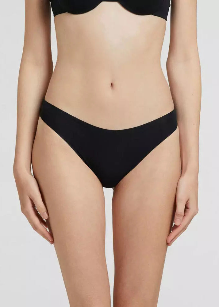 Brasiliana donna invisibile Pompea vita bassa in cotone organico 2 pz