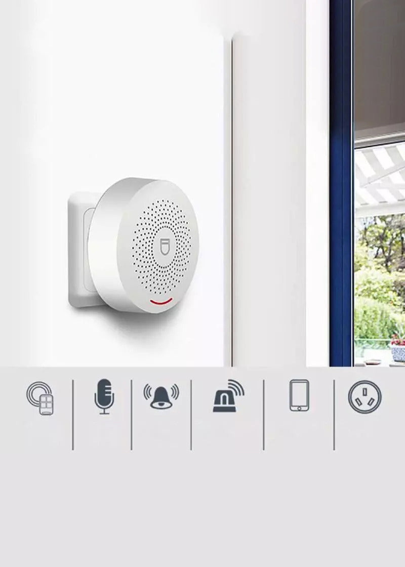 Kit Allarme Antifurto WIBY casa sistema WIFI SmartLife Tuya