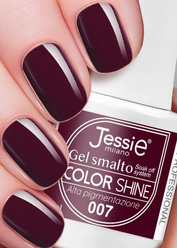 Gel smalto colore shine - Marrone Rubino Marrone Rubino