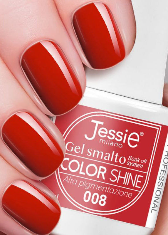 Gel smalto colore shine - Rosso Rosso