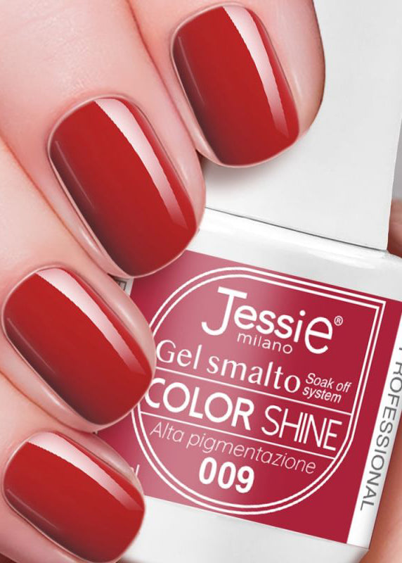 Gel smalto colore shine - Rosso Spento