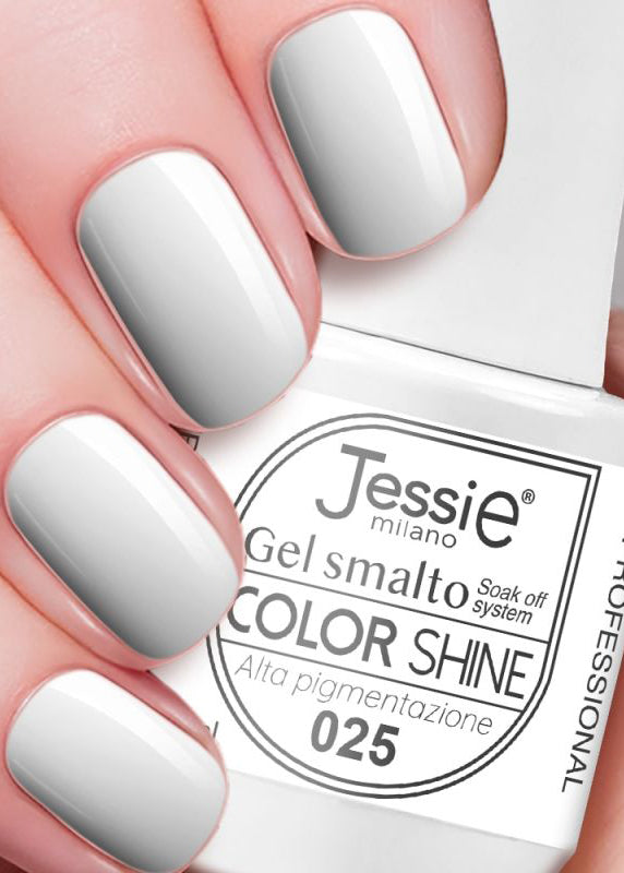 Gel smalto colore shine - Bianco