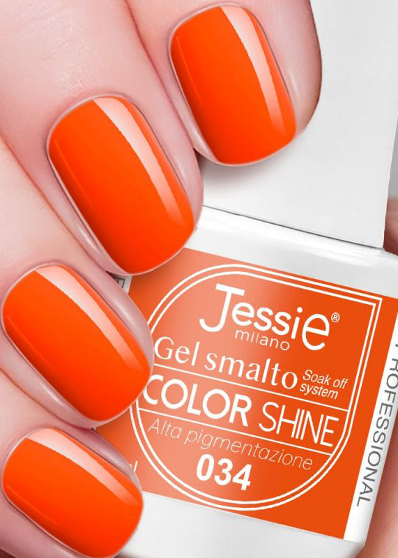 Gel smalto colore shine - Salmone Fluo Salmone Fluo