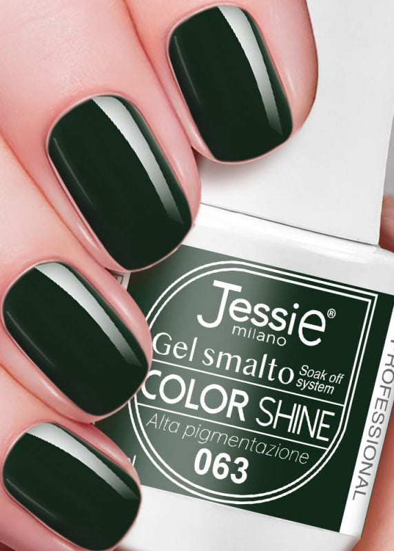 Gel smalto colore shine - Verde Militare Verde Militare