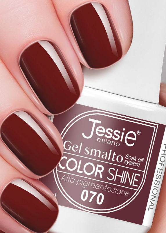Gel smalto colore shine - Borgogna Borgogna